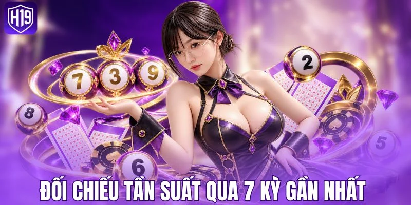 Đối chiếu tần suất qua 7 kỳ gần nhất 